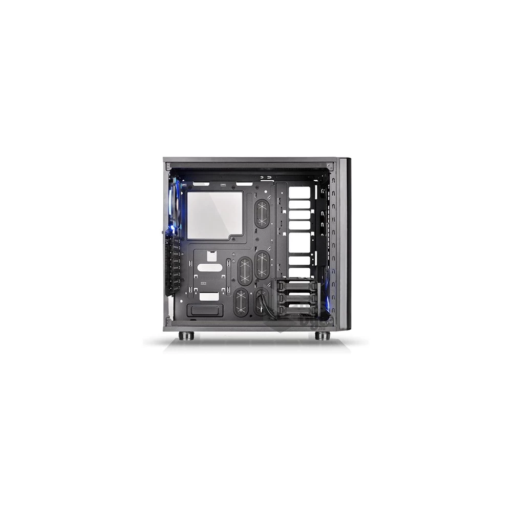Thermaltake View 31 Tempered Glass Edition táp nélküli ablakos Mid Tower számítógépház fekete