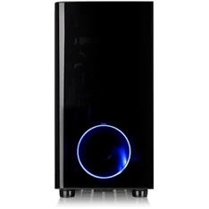 Thermaltake View 31 Tempered Glass Edition táp nélküli ablakos Mid Tower számítógépház fekete
