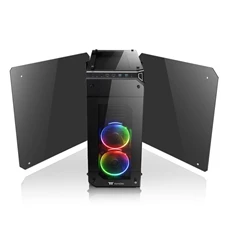 Thermaltake View 71 TG RGB Fekete ablakos (Táp nélküli) E-ATX ház