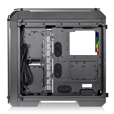 Thermaltake View 71 TG RGB Fekete ablakos (Táp nélküli) E-ATX ház