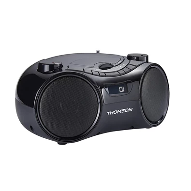 Thomson RCD210UBT Bluetooth/FM/CD/USB/MP3 fekete Boombox
