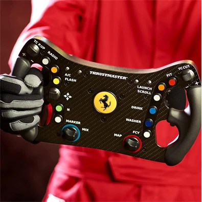 Thrustmaster 4060263 Ferrari 488 GT3 Wheel Add-On PS4/PS5/Xbox Series/One/PC versenykormány