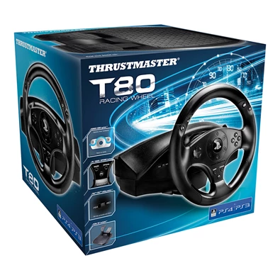 Thrustmaster 4160598 T80 PS3/PS4/PS5 pedál + kormány