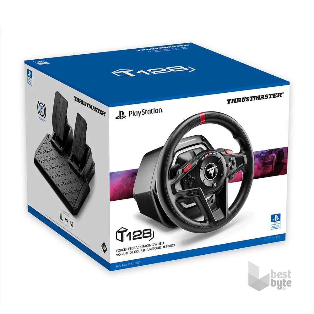 Thrustmaster 4160781 T128 PS4/PS5/PC kormány