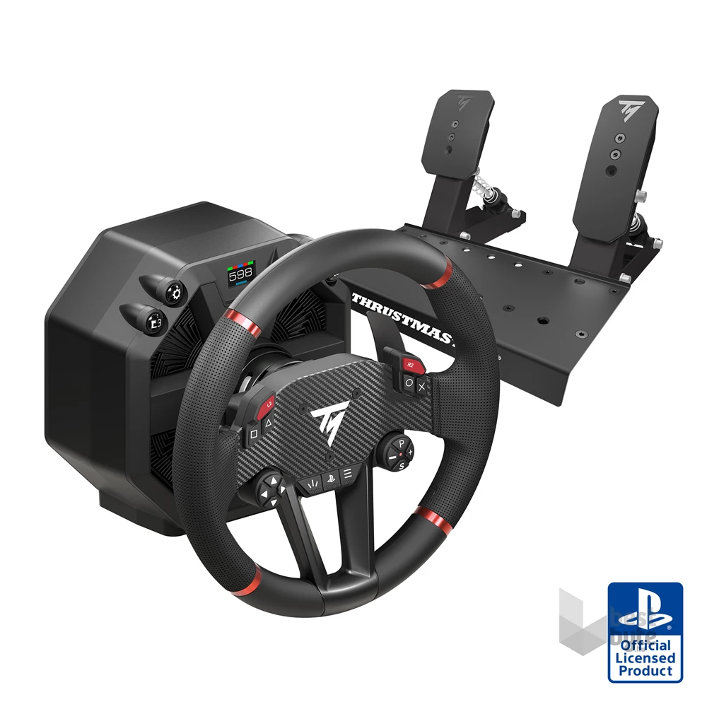 Thrustmaster 4160853 T598 Direct Axial Drive Force Feedback PC/PS4/PS5 kormány + pedál