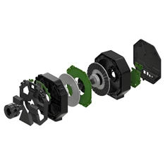 Thrustmaster 4160853 T598 Direct Axial Drive Force Feedback PC/PS4/PS5 versenykormány + pedál