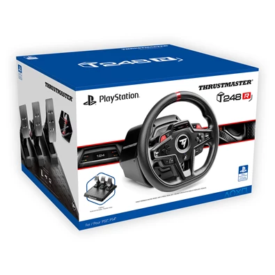 Thrustmaster T248R (4160869) versenykormány mágneses pedálszettel PS5, PS4 és PC-hez