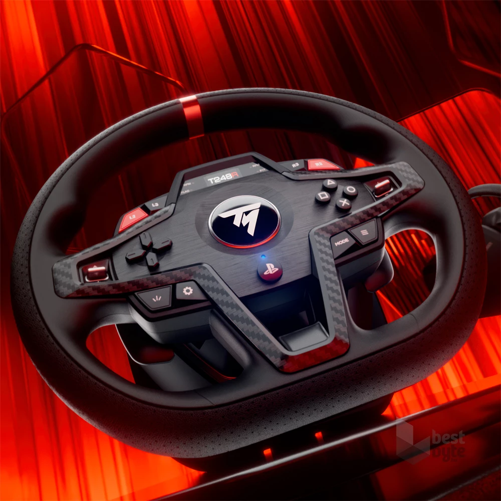 Thrustmaster T248R (4160869) versenykormány mágneses pedálszettel PS5, PS4 és PC-hez
