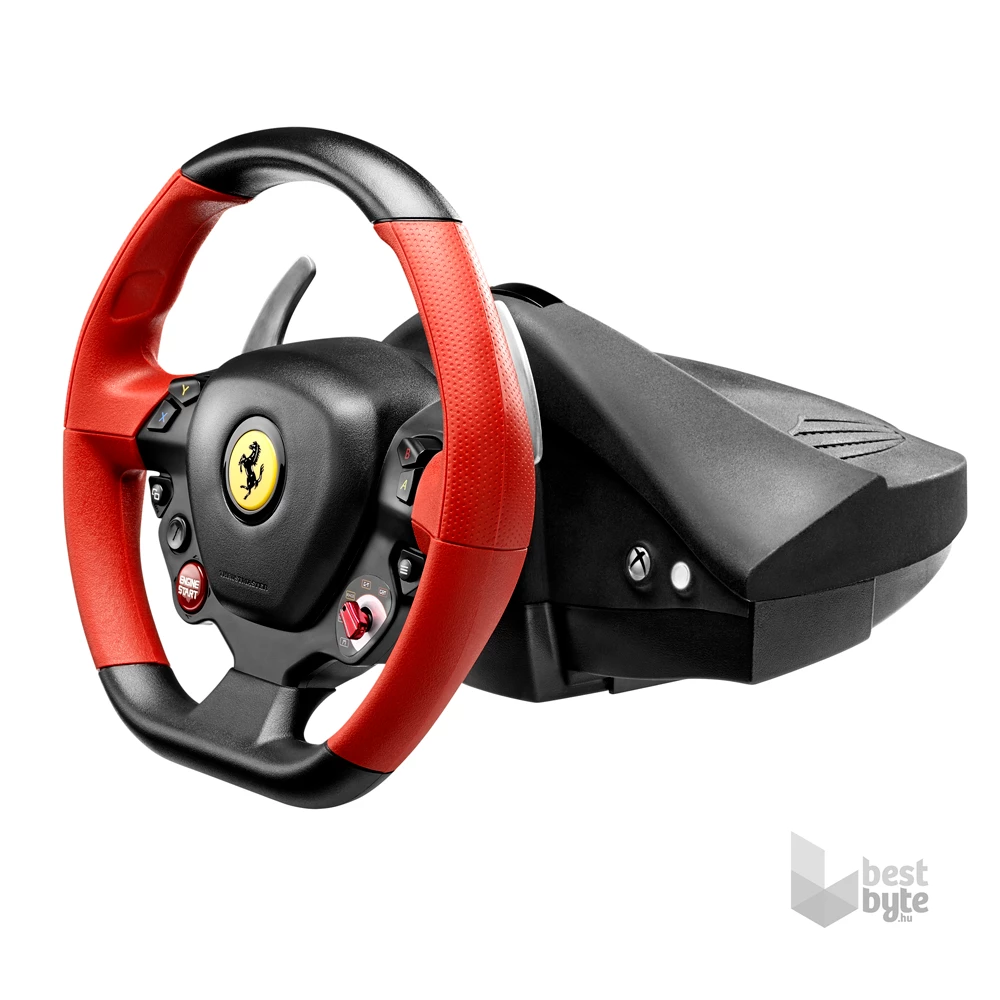 Thrustmaster 4460105 Ferrari 458 Spider kormány Xbox One + pedál (Újracsomagolt)