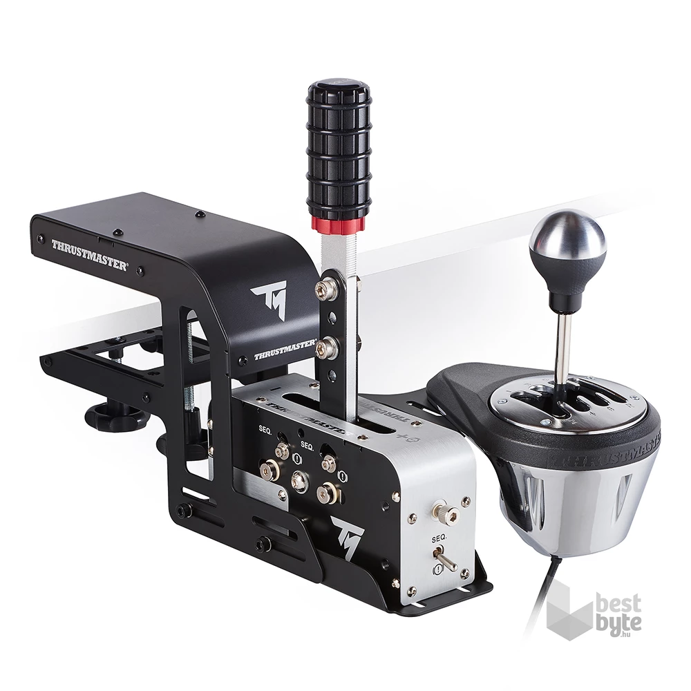 Thrustmaster 4060094 TSS kézifék és TH8A váltókar rögzítéséhez asztali adapter