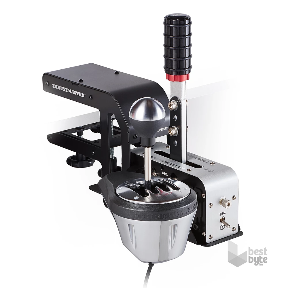 Thrustmaster 4060094 TSS kézifék és TH8A váltókar rögzítéséhez asztali adapter