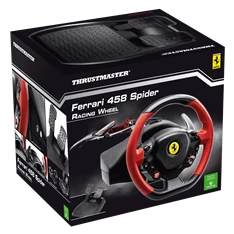Thrustmaster 4460105 Ferrari 458 Spider versenykormány Xbox One + pedál