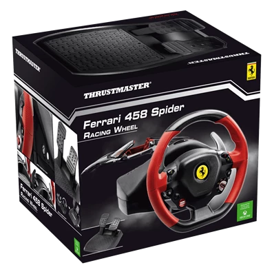 Thrustmaster 4460105 Ferrari 458 Spider versenykormány Xbox One + pedál