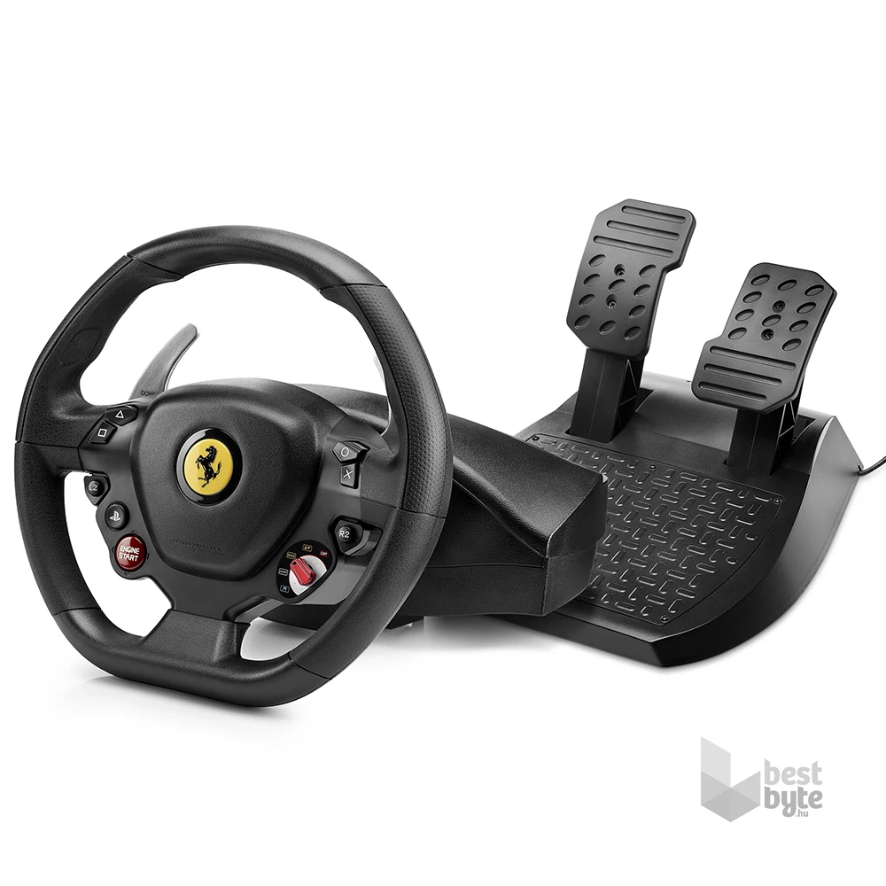 Thrustmaster 4160672 Ferrari 488 T80 GTB Edition PC/PS4/PS5 versenykormány