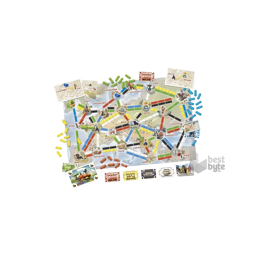 Ticket to Ride - Az első utazás társasjáték