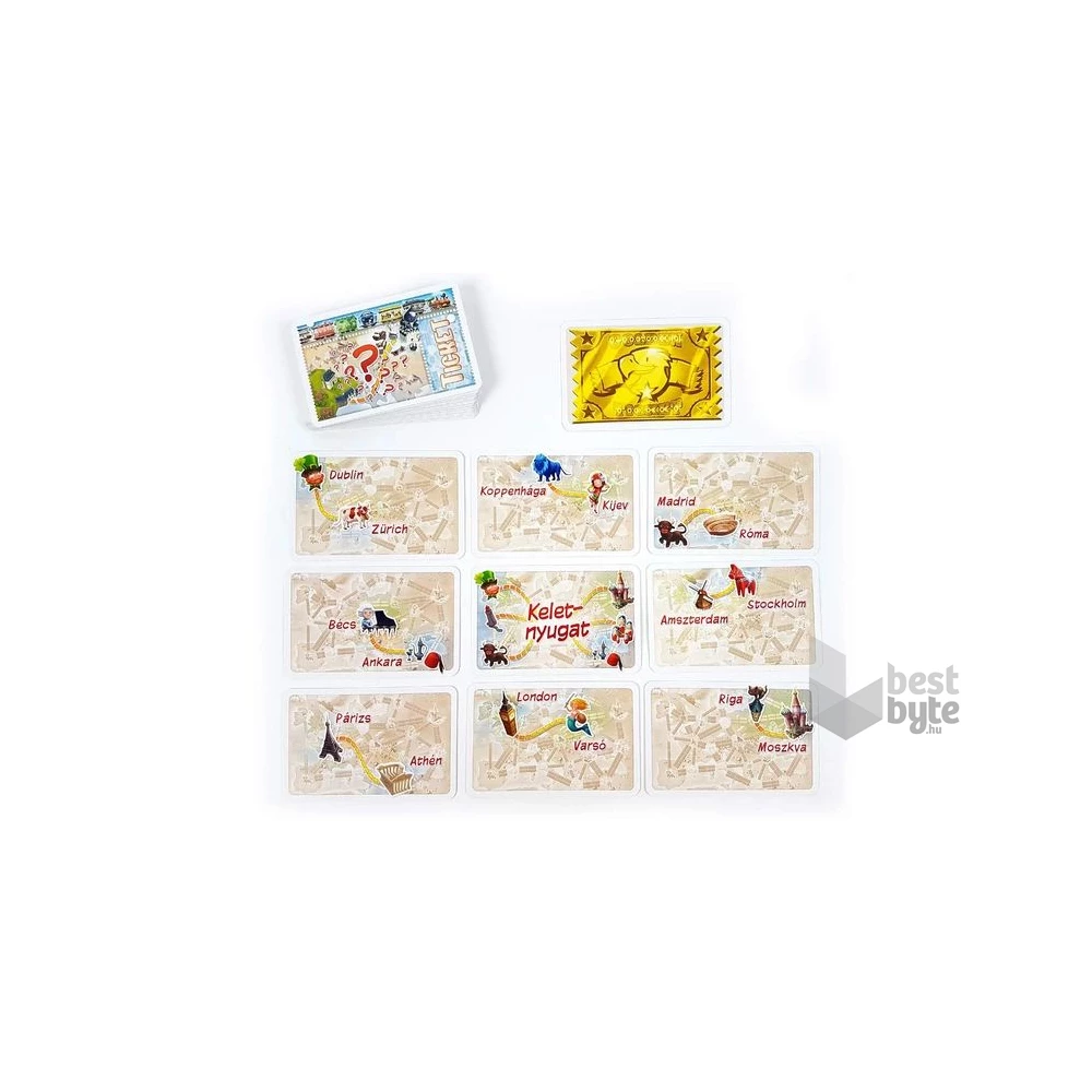 Ticket to Ride - Az első utazás társasjáték