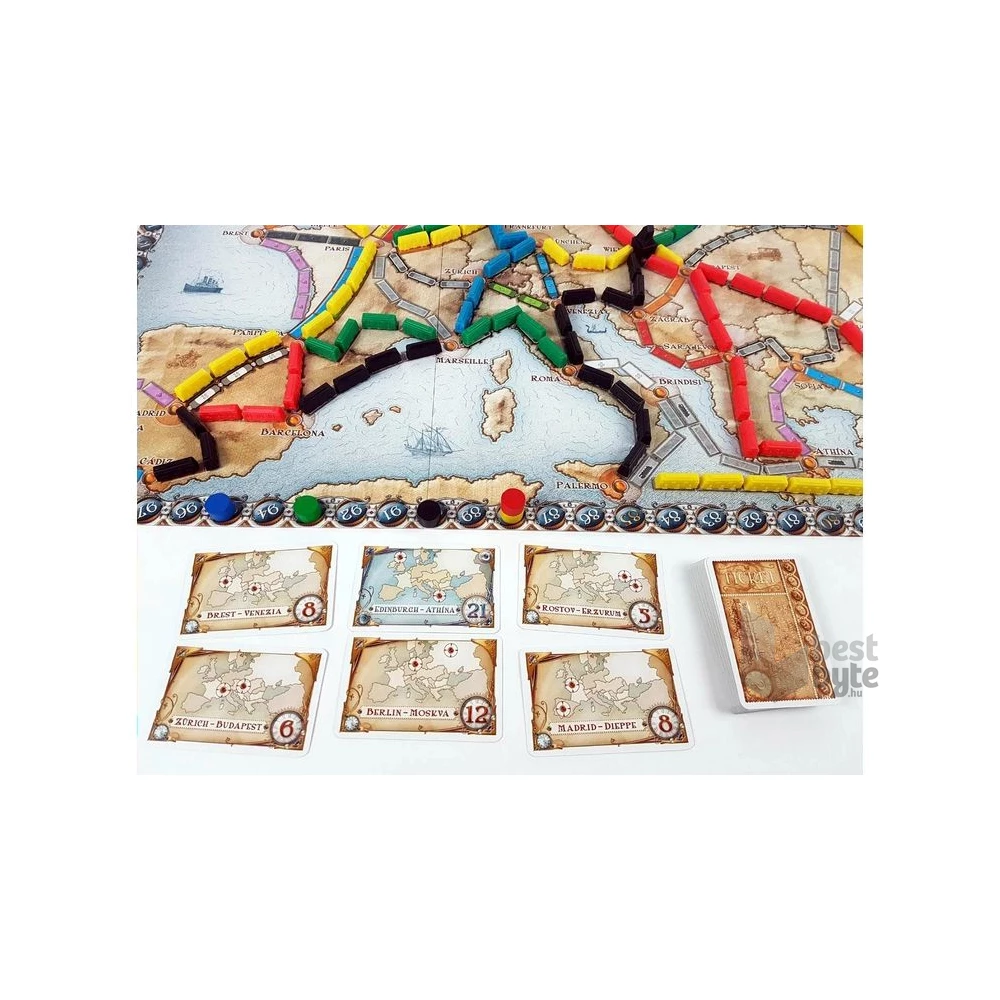 Ticket to Ride – Európa társasjáték