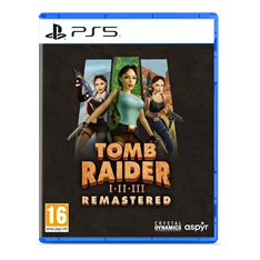 Tomb Raider I-III Remastered Starring Lara Croft PS5 játékszoftver