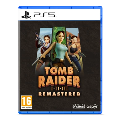 Tomb Raider I-III Remastered Starring Lara Croft PS5 játékszoftver