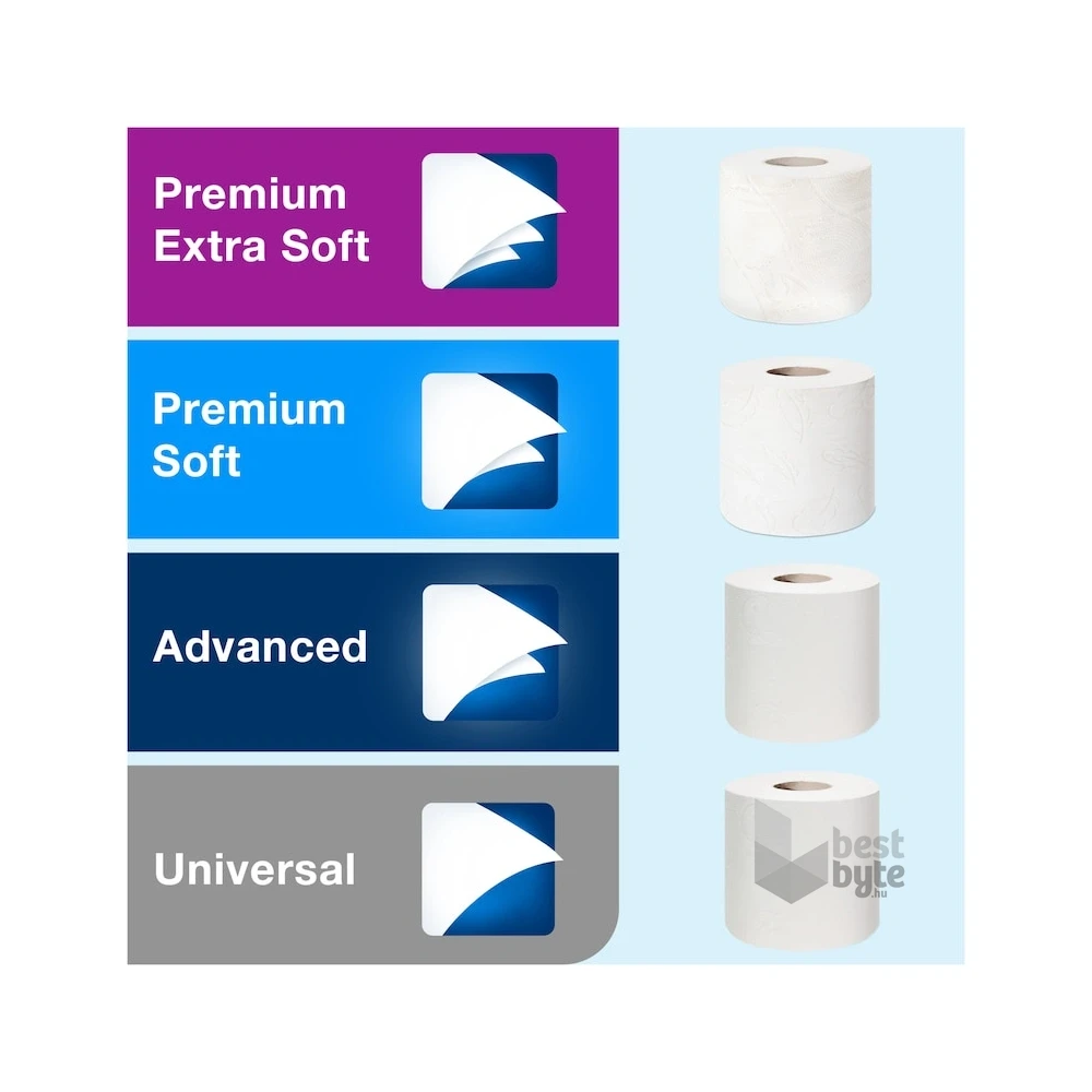Tork 557000 T4 fehér kistekercses toalettpapír adagoló