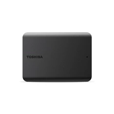 Toshiba 2.5" 1TB Canvio Basics (USB3.0; ~5Gbps; NTFS/HFS+; matt) fekete külső winchester