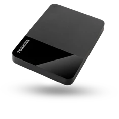 Toshiba 2.5" 1TB Canvio Ready (USB3.0; ~5Gbps; NTFS/HFS+) fekete külső winchester