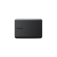 Toshiba 2.5" 1TB Canvio Basics (USB3.0; ~5Gbps; NTFS/HFS+; matt) fekete külső winchester