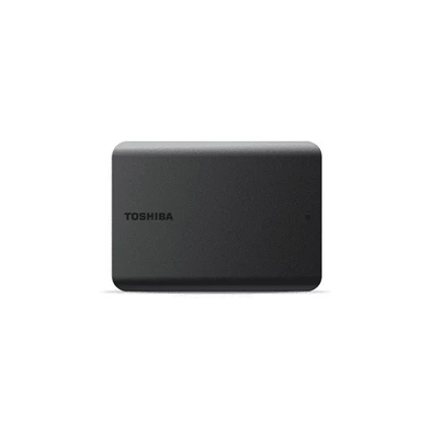 Toshiba 2.5" 1TB Canvio Basics (USB3.0; ~5Gbps; NTFS/HFS+; matt) fekete külső winchester