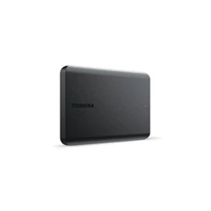 Toshiba 2.5" 1TB Canvio Basics (USB3.0; ~5Gbps; NTFS/HFS+; matt) fekete külső winchester