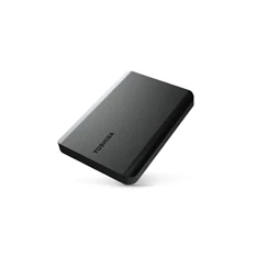 Toshiba 2.5" 1TB Canvio Basics (USB3.0; ~5Gbps; NTFS/HFS+; matt) fekete külső winchester