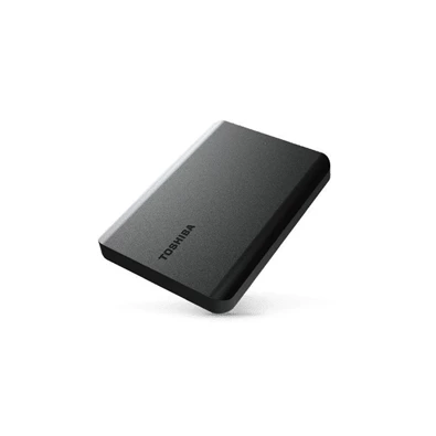 Toshiba 2.5" 1TB Canvio Basics (USB3.0; ~5Gbps; NTFS/HFS+; matt) fekete külső winchester