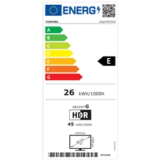 Toshiba 32" 32QV2F63DG Full HD Smart QLED TV