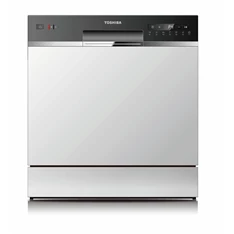 Toshiba DW-08T2EE(W) 8 terítékes asztali fehér mosogatógép