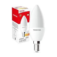 Toshiba E14 5W 470lm meleg fehér LED gyertya izzó