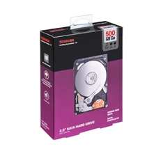 Toshiba 2,5" 500GB belső SATA II 5400rpm 8MB (PX1826E-1HE0) notebook winchester