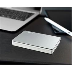 Toshiba Külső HDD 2.5" - 4TB Canvio Flex Ezüst (USB3.2 Gen 1. (USB-A, USB Type-C; ~5Gbps; exFAT+; Mac kompatibilis)