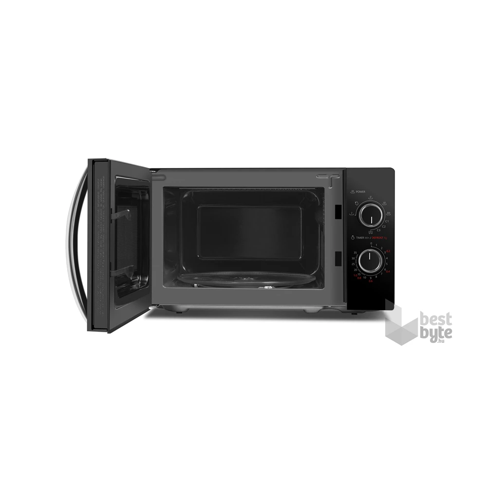 Toshiba MWP-MG20P BK 1000W 20L fekete mikrohullámú sütő