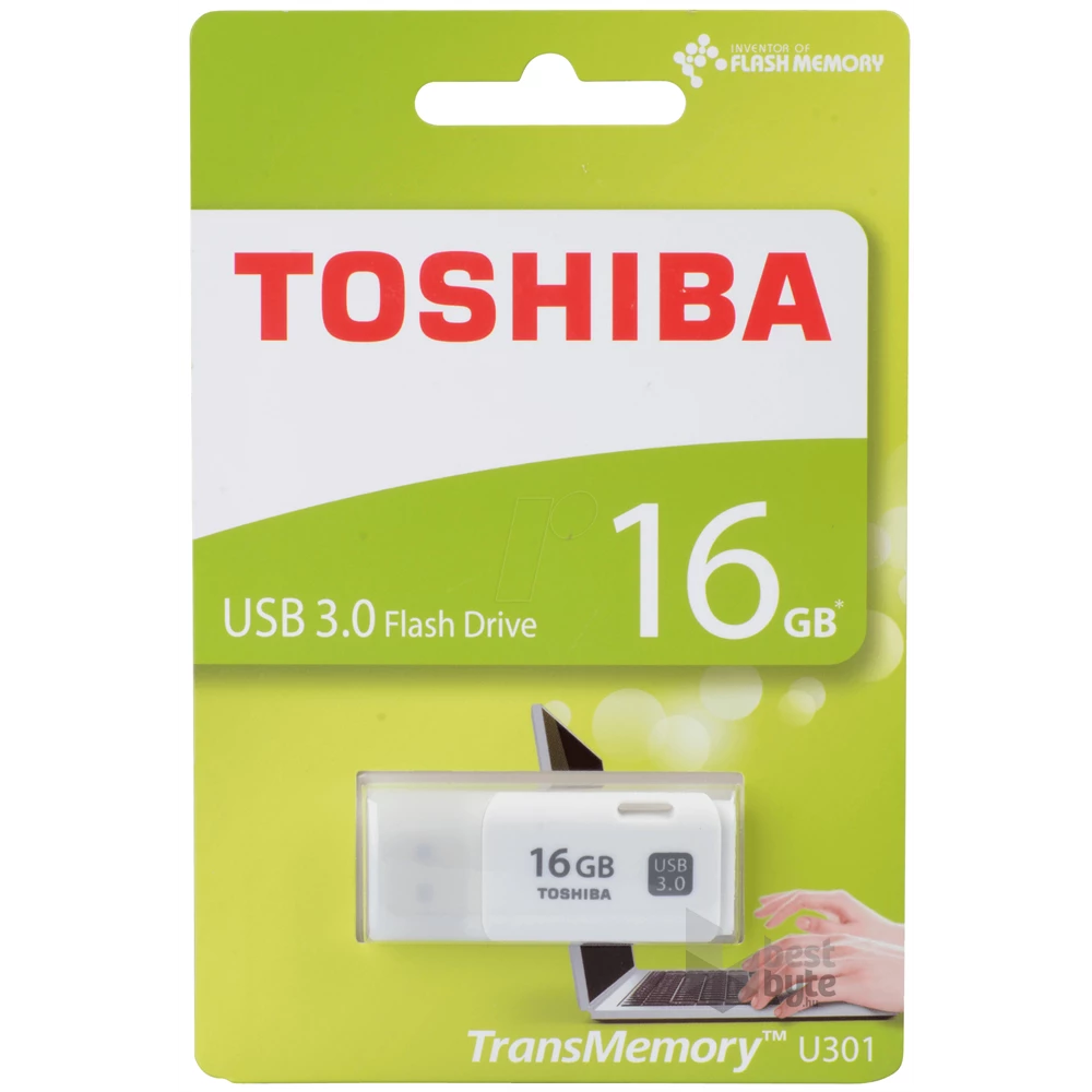 Toshiba UT16GHW3 16GB USB3.0 "Hayabusa" fehér Flash Drive