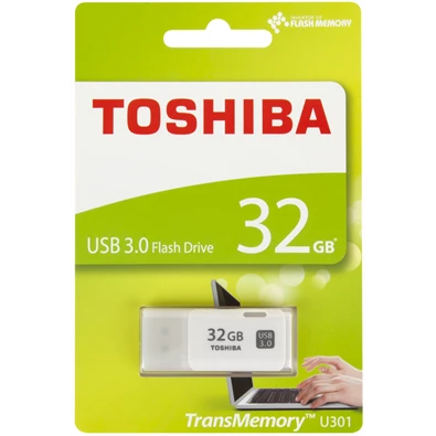 Toshiba UT32GHW3 32GB USB3.0 "Hayabusa" fehér Flash Drive