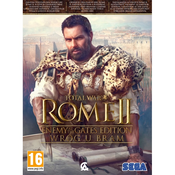 SEGA Total War: ROME II – Enemy At The Gates Edition PC játékszoftver