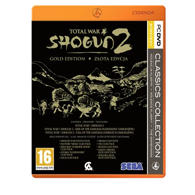 Total War: Shogun II Gold Edition Classic Collection PC játékszoftver