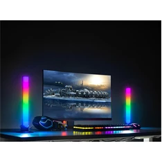 Tracer TRAOSW47008 Ambience Smart Desk 5 W/10 világítási mód/USB/Bluetooth 5.0/RGB világítás/fekete/gamer/asztali lámpa