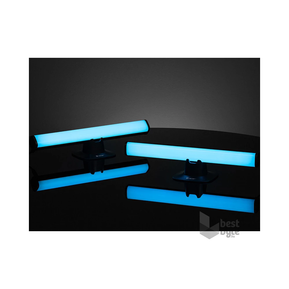 Tracer TRAOSW47008 Ambience Smart Desk 5 W/10 világítási mód/USB/Bluetooth 5.0/RGB világítás/fekete/gamer/asztali lámpa