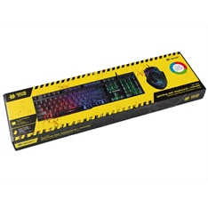 Tracer TRAKLA46710 GameZone Stir LED fekete gamer billentyűzet és egér