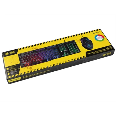 Tracer TRAKLA46710 GameZone Stir LED fekete gamer billentyűzet és egér