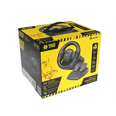 Tracer TRAJOY46765 Rayder 4in1 PC/PS3/PS4/Xbox One fekete gamer kormány