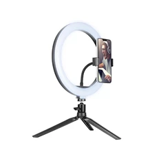 Tracer TRAOSW46747 Ring Light 10 W/26 cm/600-1300 lm/gyűrűs LED lámpa mini állvánnyal