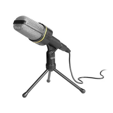 Tracer Screamer fekete asztali mikrofon