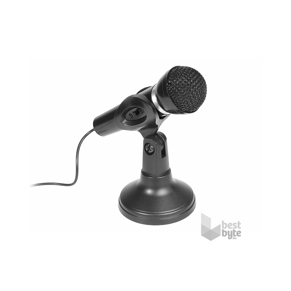 Tracer TRAMIC43948 Studio Omni-directional Jack 3.5mm zajszűrős fekete mikrofon