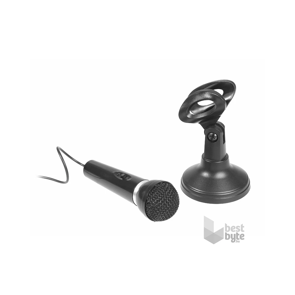 Tracer TRAMIC43948 Studio Omni-directional Jack 3.5mm zajszűrős fekete mikrofon